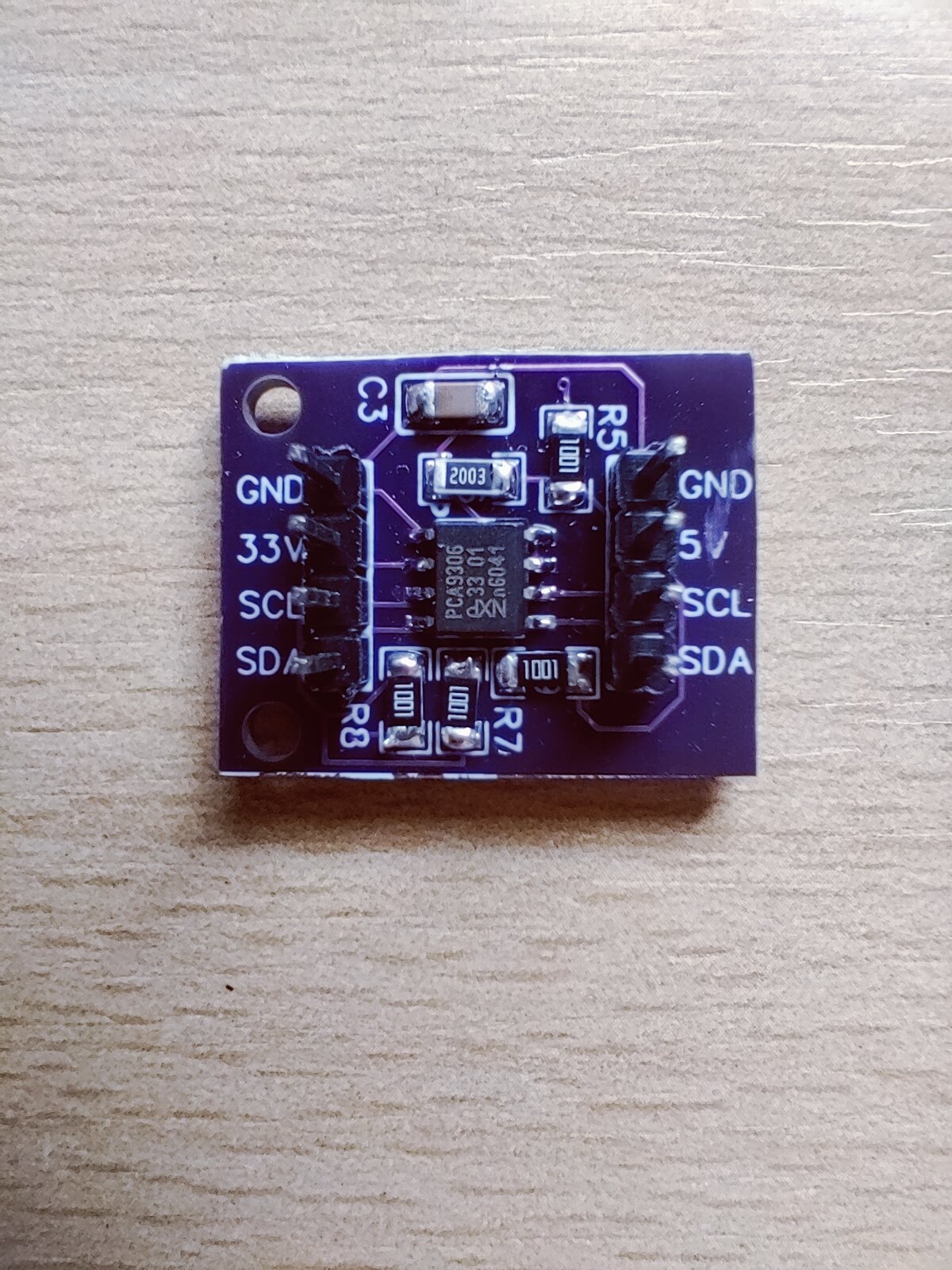 PCA9306 I2C level shifter 1.2 to 5VDC for Arduino and Raspberry – RAPMAS