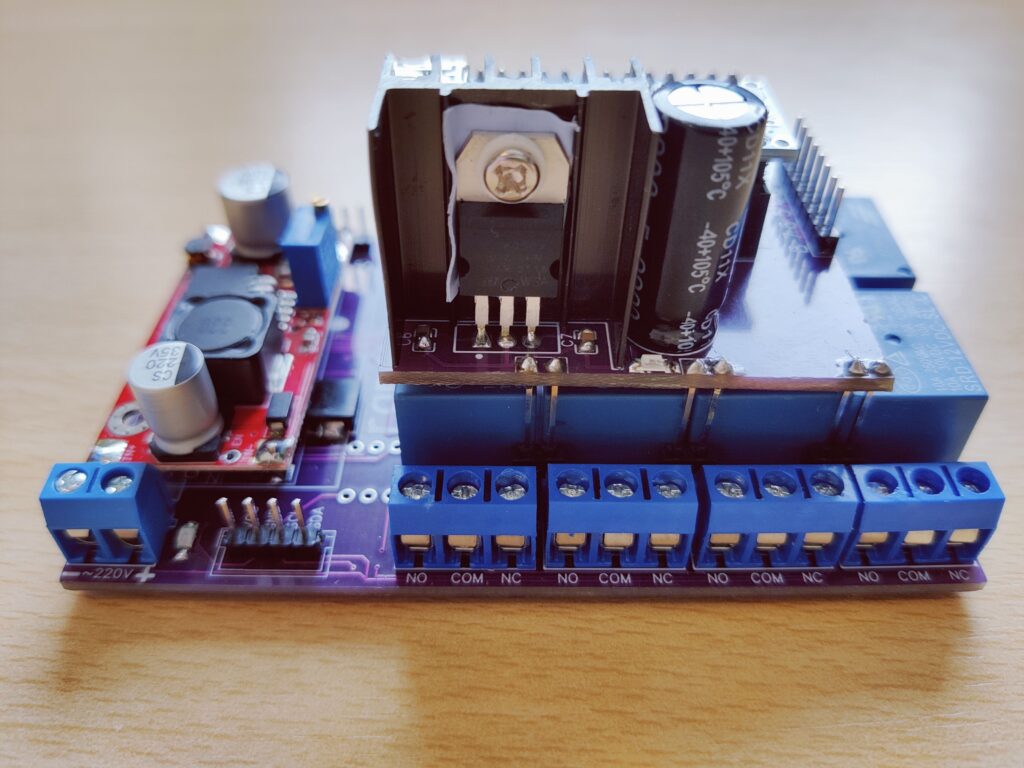 8-channel relay shield with Arduino Nano 5 12 24VDC power supply module ...
