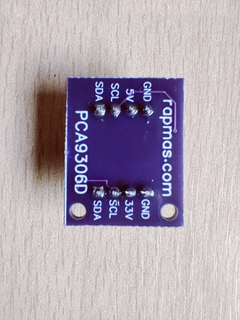 PCA9306 I2C level shifter 1.2 to 5VDC for Arduino and Raspberry – RAPMAS