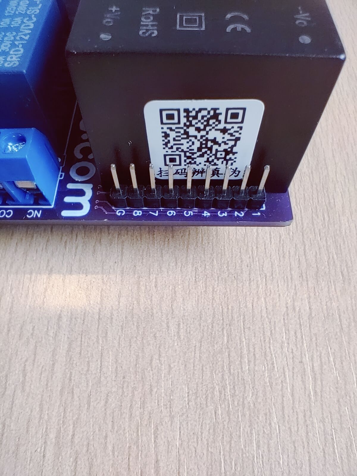 120/220VAC I2C 8 channel relay board for Arduino Raspberry 1.8-5VDC ...