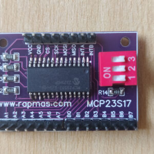 MCP23S17 SPI extension board 16 I/O expander Arduino Raspberry